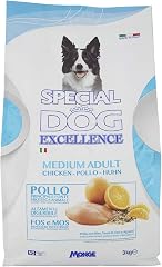 Monge Special Dog Alimento Completo per Cani Adulti di Taglia Media con Riso 3kg