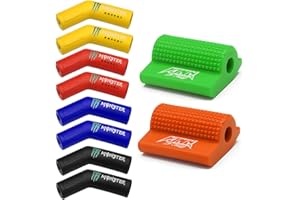 XOXVURI 9 Stück Motorrad Gangschaltung Gummi Schalthebel Schutzhülse,Schalthebel Schutz für Motorrad Rutschfeste Schaltschutz Schuhe Gangschaltung Moto Gadget Sockenhülse motorrad schuhschutz