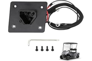 DIYOLFALL EZGO RXV Charger Receptacle for Golf Cart 48V W/Delta-Q Charger with Cables 602529