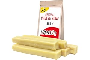 YAKDOG - Palitos de Queso para Perros - Golosinas de Larga Duración - 100% Natural - Traditional from The Himalayas - Made in Belgium - Made in Belgium - Talla S