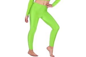 Re Tech UK Leggings Fino alla caviglila Elasticizzati - colorazioni Fluo - Ragazza/Bambina