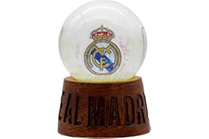 CYPBRANDS CyP Brands Real Madrid, palla da neve, stemma Real Madrid, calcio, multicolore, prodotto ufficiale