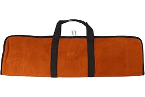 ‎ELTORO elToro Wild Colorz Velour - Bogentasche, praktische Bogentasche aus weichem Velourleder mit Taschen fürs Mittelstück und die Wurfarme