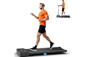 WENOKER Treadmills Under Desk Walking Pad with Remote Control and LED Display Compact Running Machine for Home/Office Jogging