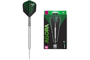 TARGET DARTS Target Freccette Agora A05 90% Tungsteno Swiss Point Punta in Acciaio Set