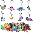 Pilikoll Keychain Key Rings Chain Keyrings Silicone Keychains Pendant Keyring for Kids, Kids Party Favors Supplies, Bag Decorations,Classroom Rewards and Party Favor