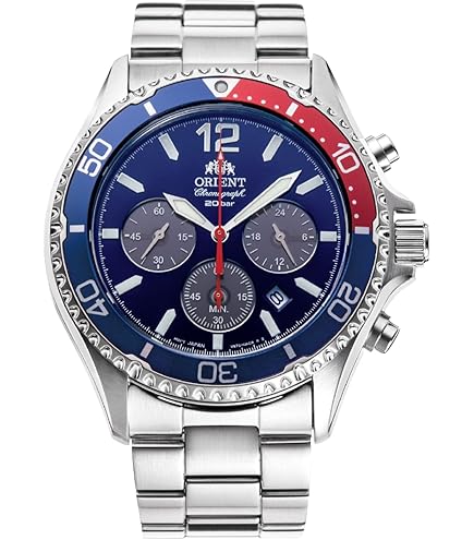 ORIENT Sports Diver Mako Solar Chrono Güneş Enerjili Kronograf