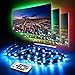 Produktbild LED TV Hintergrundbeleuchtung, LED Strip Lights 4 * 50 cm Set, infinitoo Wasserdicht Bias USB LED Licht 5050 RGB mit Fernbedienung für 101,6–152,4 cm HDTV, PC Monitor, Desktop, Tische [Energieeffizienzklasse A + + +]