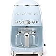 SMEG 1950's Retro Style Coffee Maker Machine (Pastel Blue)