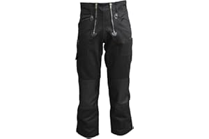 TMG | Zunfthose für Herren ohne Schlag, Dachdeckerhose mit Kniepolstern & viel Stauraum, 100% Baumwolle