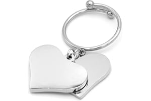 Colours & Beauty Anello Donna Pendente Con Ciondoli| Anelli Donna Regolabili Con Ciondolo In Acciaio | Anello personalizzabile