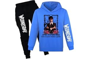 Suyaluoi Amerikanische TV Serie Kinder Hoodies Langarm Pullover Hooded&Pant 2pc Jogging Anzug Jungen Mädchen Tops Sweatshirts