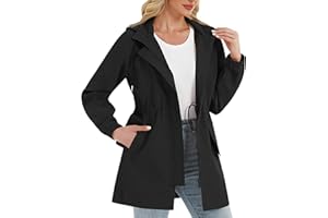 TOFOTL Mantel Impermeabile Moto Giacca Antivento Giacche Autunnali Poncho Pioggia Parka Lungo Giubbotto Pile Montagna