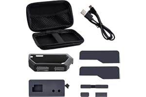 NewHail Kit de funda protectora 6 en 1 para Flipper Zero y para Flipper Zero Wi-Fi Dev Board V1 ESP32-S2, accesorios para Flipper Zero y WiFi Dev Board (Flipper Zero no está incluido)