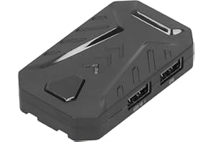 KIMISS Adaptateur Xim Abs Adaptateur Clavier et Souris Convertisseur de Contrôleurs de Jeu pour P3 P4 P5 X360 X Box One