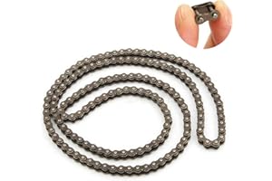 WWmily 1 Pack Mini Moto Chain 25H Sprocket Chain 158 Links Link For 47cc 49cc 2 Stroke Mini Moto Pocket Bike Dirt ATV Quad 4 Wheeler