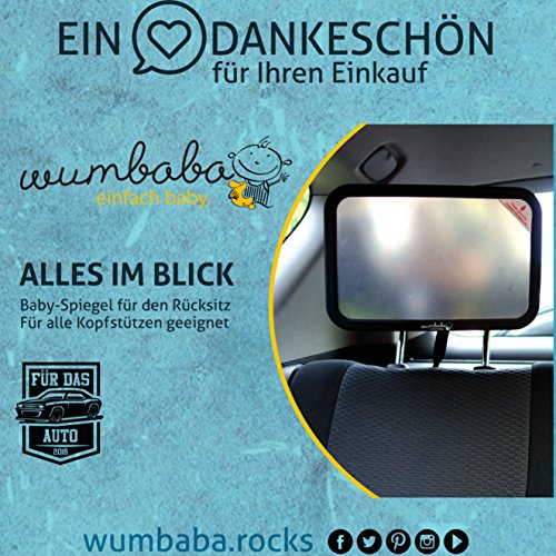 wumbi Rücksitzspiegel für Babys - 6