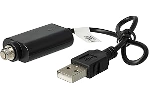 vhbw Kabel USB do ładowania e-papierosa e-szisza - ładowarka do E-Smart eGo - 0,25 m