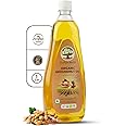 Go Earth Organic Cold Pressed Groundnut Oil 1 Liter | Pure & Unrefined Cooking Oil | Peanut Oil for Daily Use | Mungfali Tel | Rich Aroma & Natural Flavor | Edible Oil for Cooking