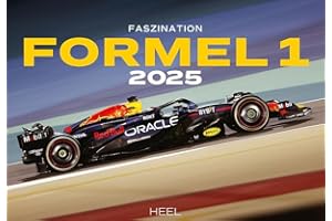 Faszination Formel 1 Kalender 2025: Wandkalender F1 Rennssport FIA Grand Prix Automobilsport