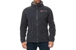 Geographical Norway da Uomo Giacca in pile con cappuccio nascosto, giacca di transizione in pile funzionale, felpa con zip intera, collo alto, escursionismo all'aperto, trekking, bans la produzione