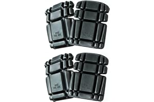 WORK IDEA Genouillères souples, Pantalon de travail, Genouillères, Certificat EN14404 TYPE 2, Parquet de jardinage, Genouillères flexibles, 2 paire