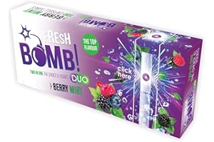 Fresh Bomb Purple Click Hülsen mit Aromakapsel 10 Boxen (1000 Hülsen)