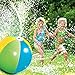 Produktbild Xixini 75x75cm (nach dem Aufblasen) Kinder Sommerurlaub Aktivität Beach Party Aufblasbare Outdoor-Spiel Sprinkler Spielzeug Wasser Spray Ball