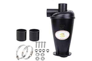 UNI-WERT Zyklon Staubabscheider / Staubabsaugung, Fliehkraftabscheider, Hochleistungssammler für Pulver und Staub (Style3-2)