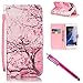 Produktbild Galaxy S7 Edge Schutzhülle, firefish [Kartenfächer] [Standfunktion] Flip Folio Wallet Case Kunstleder Shell kratzfest Schutzhülle für Samsung Galaxy S7 Edge For Samsung Galaxy S7 edge cherry