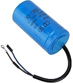 Condensateur CD60, Condensateur de Démarrage Rond CD60 en Plastique