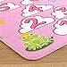 Superb Kids / Childs Rug Princess Castle Hopscotch Pink Play Mat 80cm x 150cm (2'6 x 5' approx)