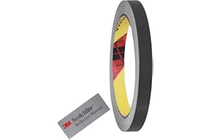 INDIAN STORE 24 3M 680E Scotchlite Bande Réfléchissante Film Bande Réfléchissante Avertissement De Sécurité Étanche Forte Réflexion Auto-Adhésif Moto Arrière Vélo Remorque Autocollant (black_30mm X 10meter)