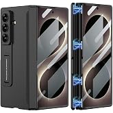 Coverzone Samsung Galaxy Z Fold 8 Ultra ile Uyumlu Kılıf, Menteşe Korumalı Darbe Emici Tam Koruma, Katlanabilir Standlı Kayma