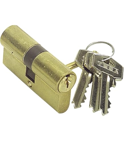 Tesa Assa Abloy, T65D4550N, Cylindre de sécurité, T60 DS, Double