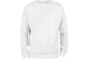 80 STREET Felpa Unisex Girocollo Uomo Donna Basic Top qualità e vestibilità 100% Made in Italy