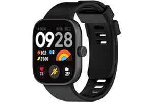 Wownadu Cinturino Compatibile per Xiaomi Redmi Watch 4 / Redmi Watch 5, Compatibile per Xiaomi Smart Band 8 Pro / 9 Pro Cinturini, Cinturino Silicone di Morbido Traspirante