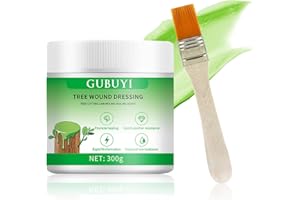 GUBUYI 300g Mastic Cicatrisant Arbre, Pâte Cicatrisante, Pâte de Cicatrisation des Plantes, Pâte Coupée pour Bonsaï, Forme Rapidement un Film Protecteur, pour Scellant pour Plaies D'arbres