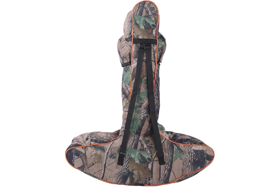 Archery Bag Durable Adjustable T-shaped Crossbow Storage Bag for Outdoor Hunting Activities Camouflage