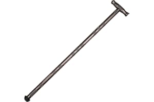 aiGear Bâtons de randonnée de qualité supérieure usinés CNC avec outils solides et durables, sifflet et boussole de couleur gris métallique (WS104X)