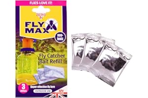 The Buzz Dicoal STV337 Recarga DE Cebo para CAZAMOSCAS, Plata