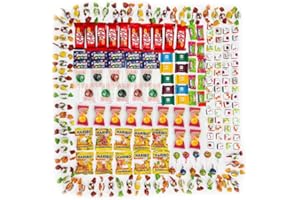 ‎GEBURTSTAGSFEE SÜSSIGKEITEN-SET 200 Teile bis 10 Kinder mit 10 verschiedenen Sorten - Haribo Goldbären, Kit Kat, Chupa Chups, Center Shock usw. Zum Kindergeburtstag, Schuleinführung, Pinatafüllung 1300g