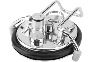 TOPINCN Carbonation Keg Coperchio Cornelius Stile Homebrew Barile di Birra Copertura carbonizzata con 0,5 Micron Diffusione Pietra Casa Brewed Strumenti