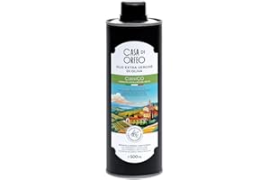 CASA DI ORFEO – Oliwa z oliwek extra vergine, 100% Włoska, prosto z Sycylii, ręczny zbiór, tłoczona na zimno, jakość premium (0.5l)