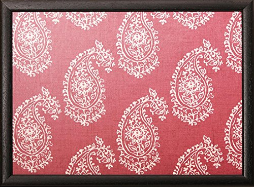 Andrew´s Knietablett Laptray mit Kissen Tablett Paisley Rot - 2