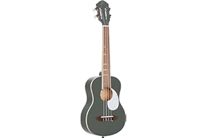 Ortega Guitars Tenor Ukulele gray - Gaucho Series - includes Gig Bag - Agathis wood (RUGA-PLT)