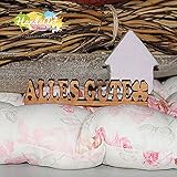 Olivenholz Schriftzug - ALLES GUTE -