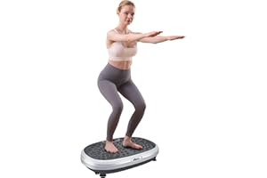 EILISON 3D Vibration Plate Exercise Machine FitMax - Whole Body Workout Vibration Fitness Platform w/Loop Bands - Home Training Equipment for Recovery, Wellness, Weight Loss