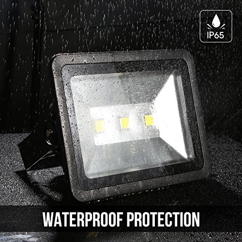 LE 150W High Power Outdoor LED Flood Lights, 400W HPS or MH Bulb Equivalent, Waterproof,14500lm, Daylight White, Security Lights, Floodlight,Wall Washer Light
