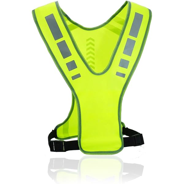 thumbnail image 2 of Get Seen With This Personalized Yellow High-Vis Safety Vest – Custom Text & Reflective Strips 2 of 6